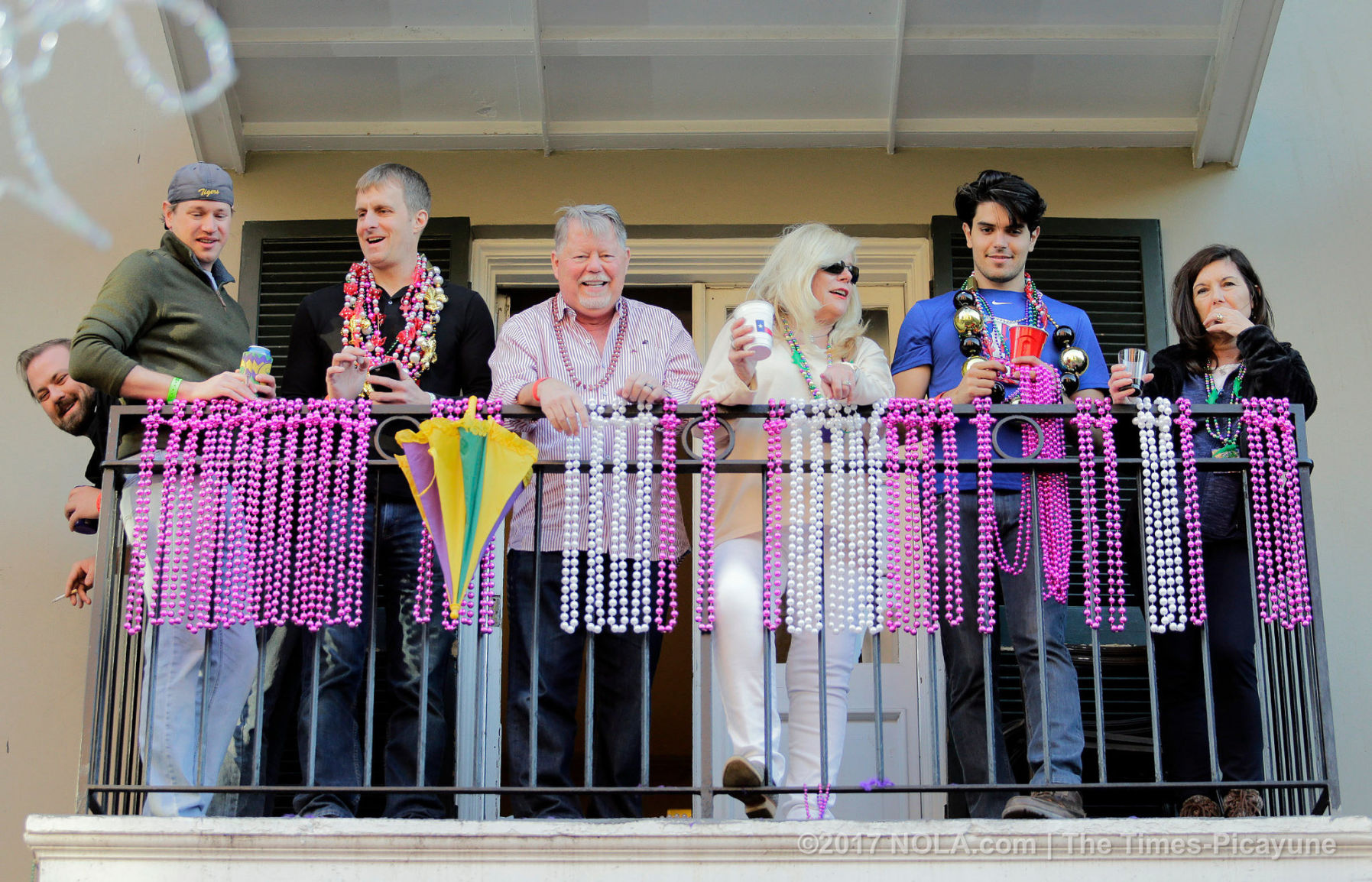 Scenes from Mardi Gras merriment in the French Quarter: photo gallery